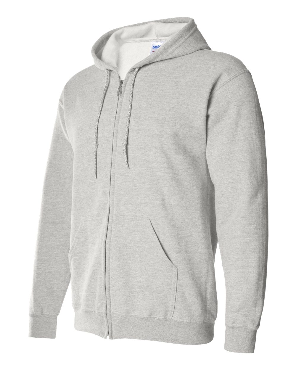 Gildan Unisex Heavy Blend™ Full-Zip Hooded Sweatshirt - 18600 Ash