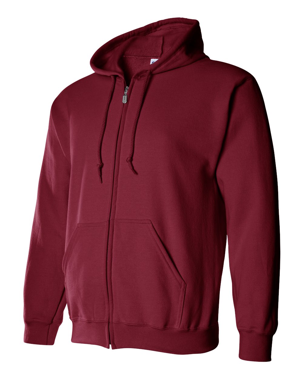 Gildan Unisex Heavy Blend™ Full-Zip Hooded Sweatshirt - 18600 Cardinal Red