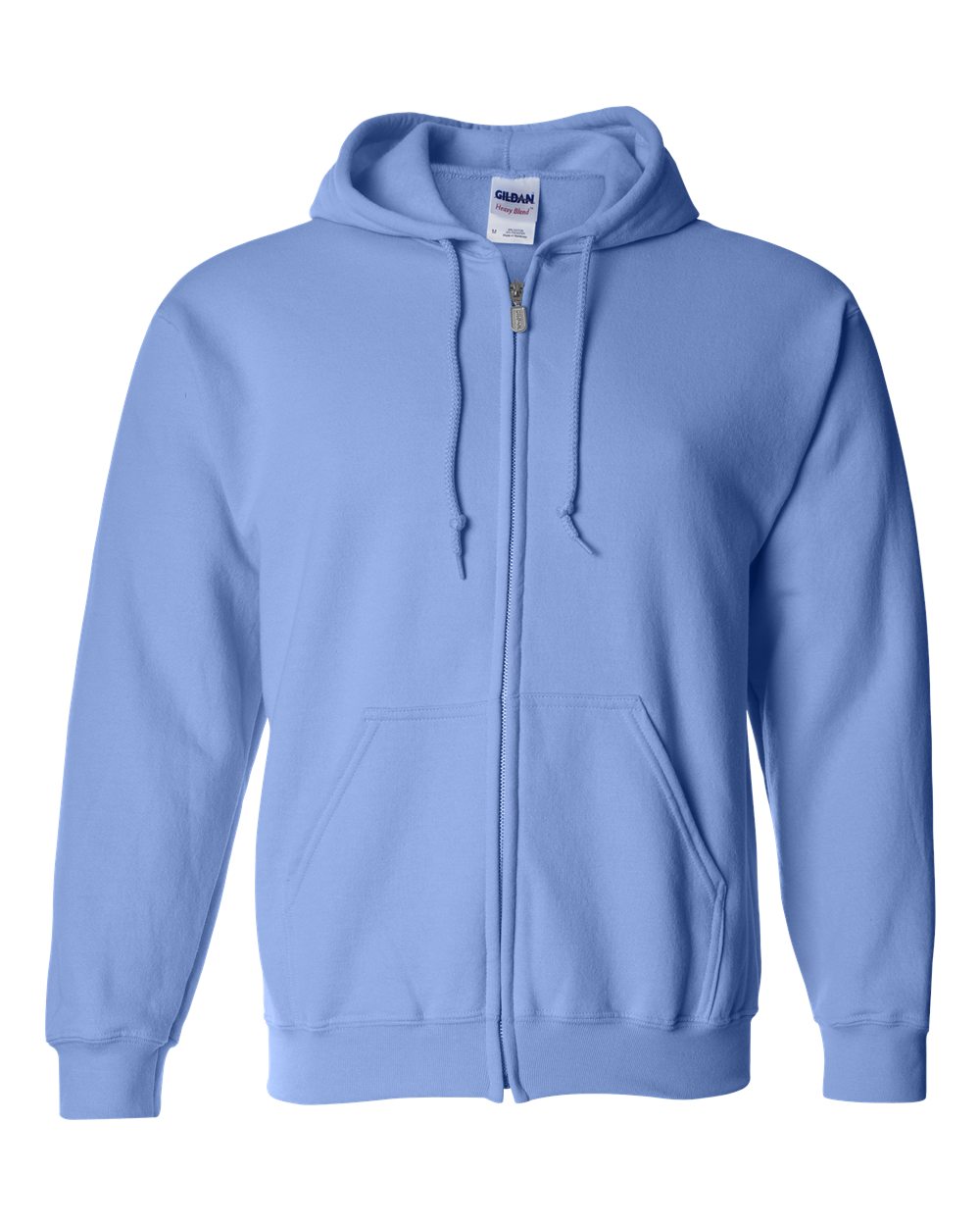 Gildan Unisex Heavy Blend™ Full-Zip Hooded Sweatshirt - 18600 Carolina Blue