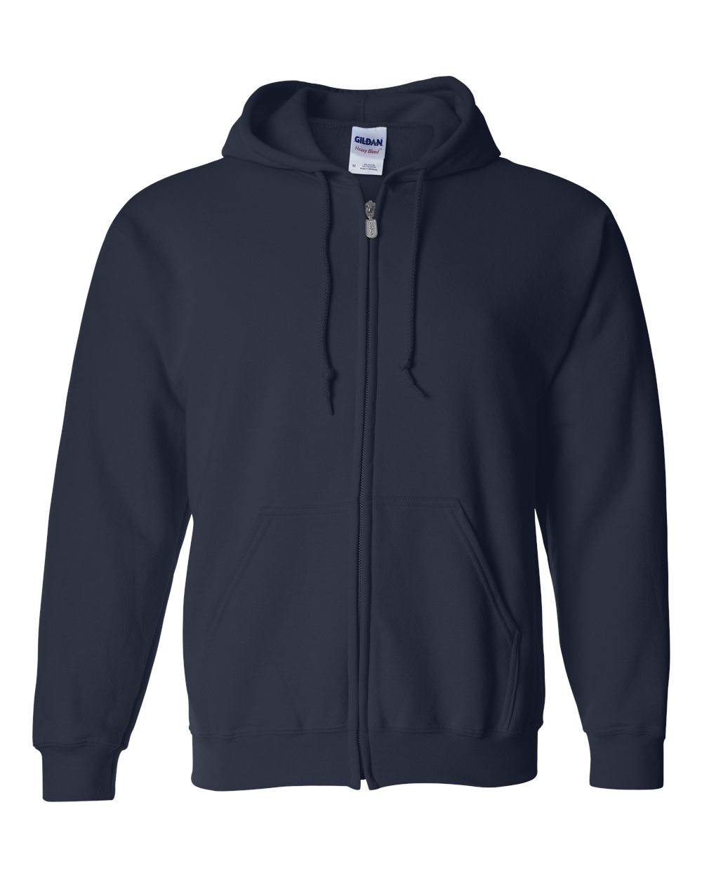 Gildan Unisex Heavy Blend™ Full-Zip Hooded Sweatshirt - 18600 Navy