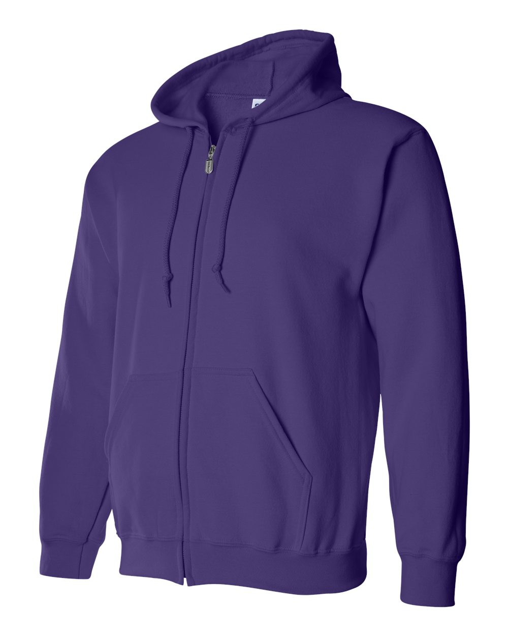 Gildan Unisex Heavy Blend™ Full-Zip Hooded Sweatshirt - 18600 Purple