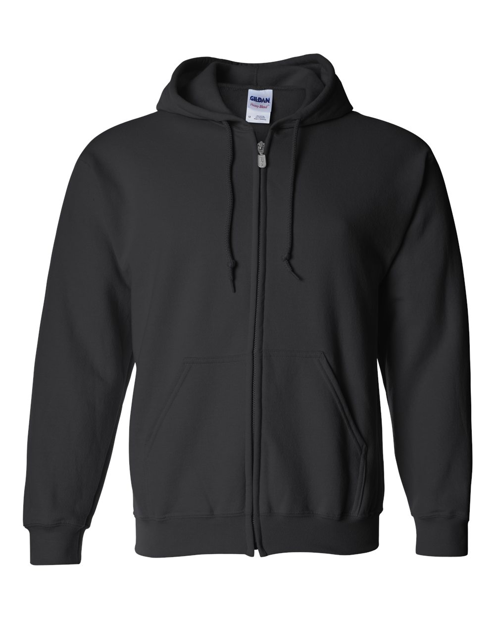 Gildan Unisex Heavy Blend™ Full-Zip Hooded Sweatshirt - 18600 Black