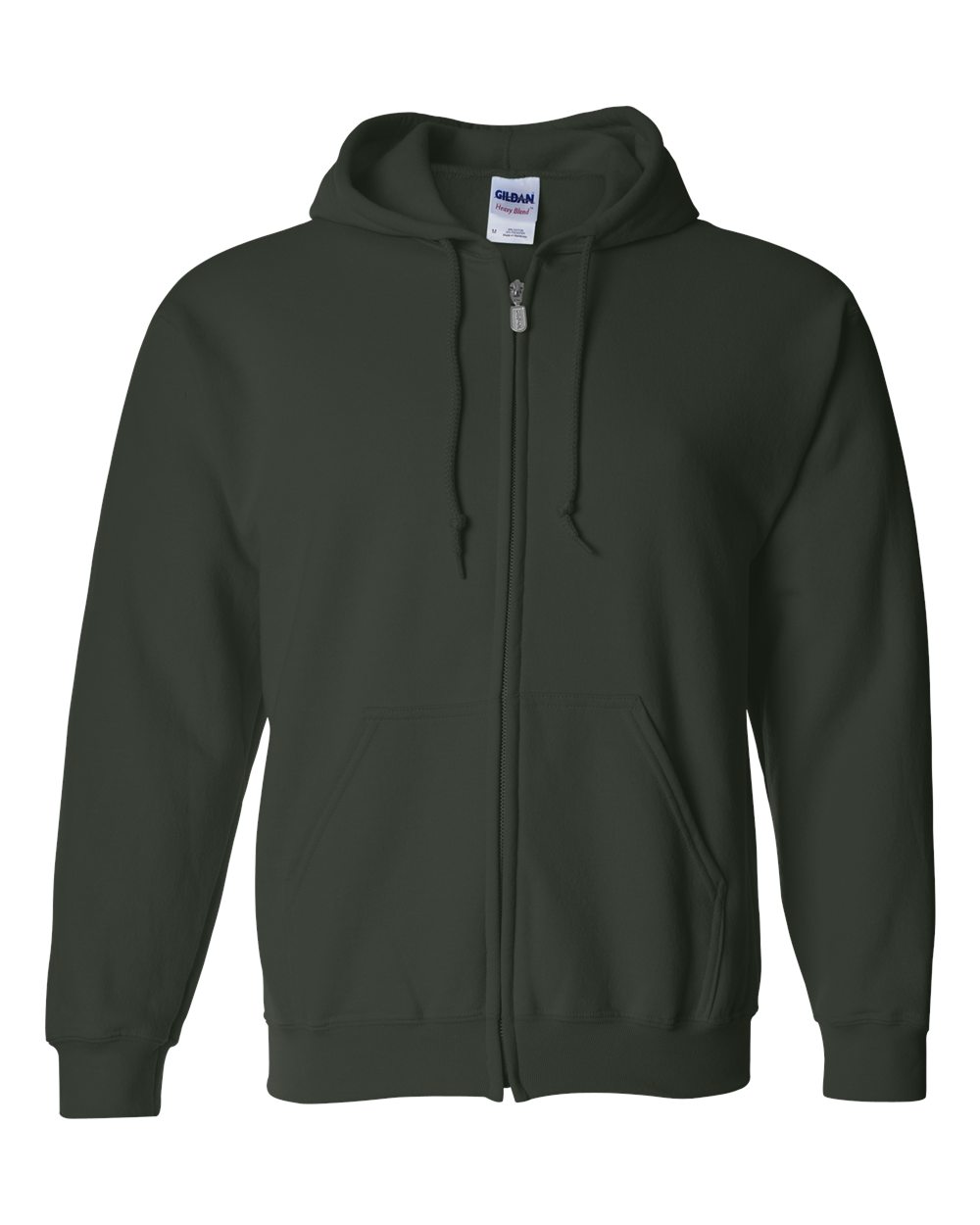 Gildan Unisex Heavy Blend™ Full-Zip Hooded Sweatshirt - 18600 Forest