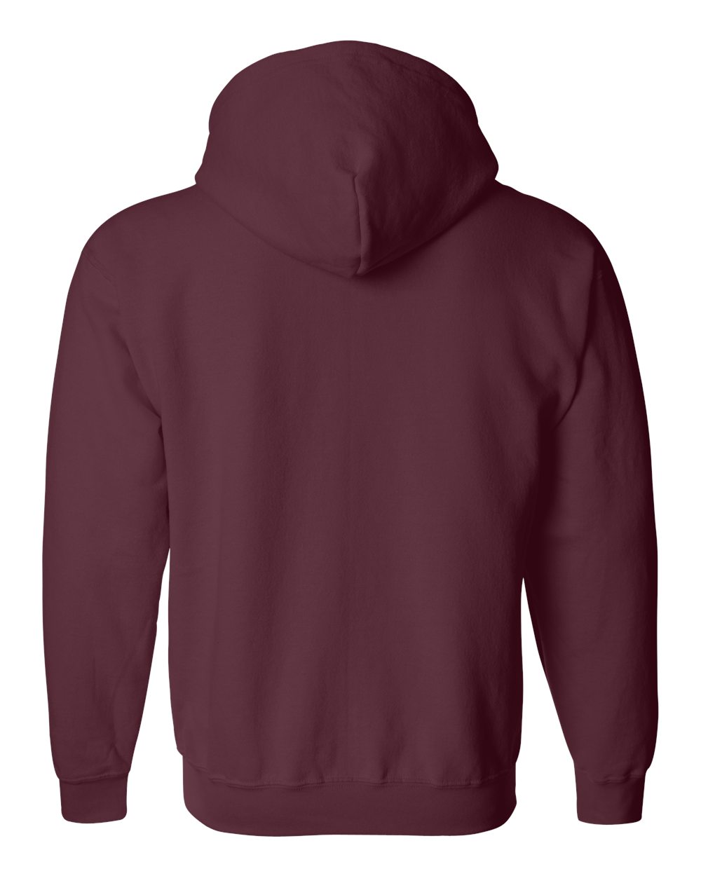 Gildan Unisex Heavy Blend™ Full-Zip Hooded Sweatshirt - 18600 Maroon