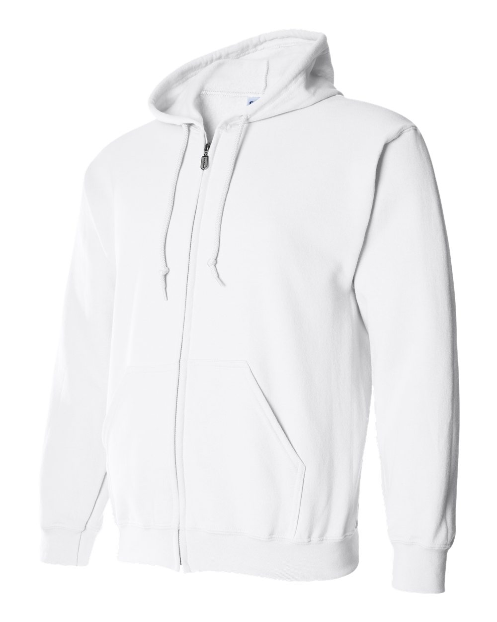 Gildan Unisex Heavy Blend™ Full-Zip Hooded Sweatshirt - 18600 White