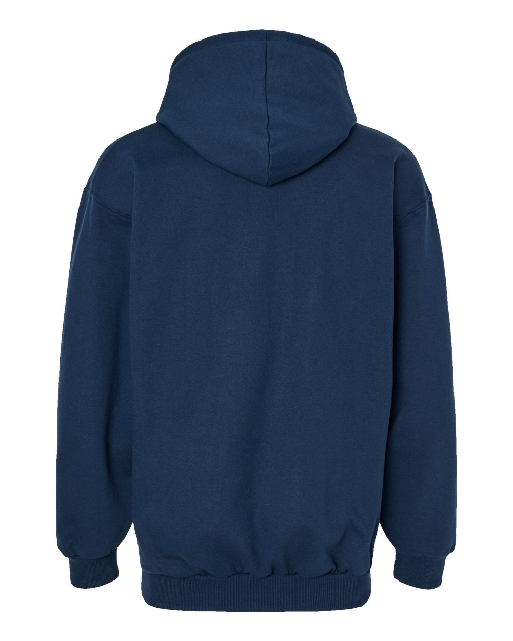 King Fashion Two-Tone Hooded Sweatshirt - KF9041 Navy- Red