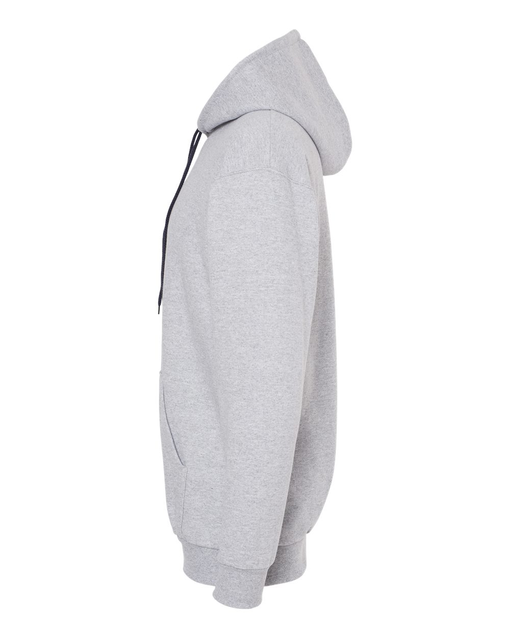 King Fashion Two-Tone Hooded Sweatshirt - KF9041 Sport Grey- Navy