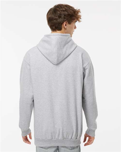 King Fashion Two-Tone Hooded Sweatshirt - KF9041 Sport Grey- Navy