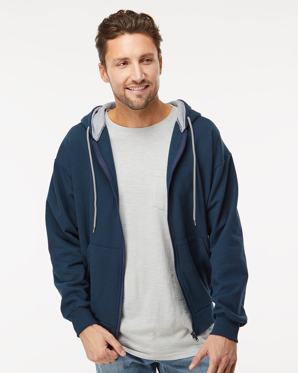 King Fashion Full-Zip Sweatshirt - KF9047