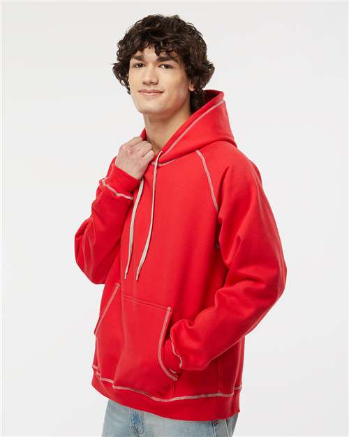 King Fashion Extra Heavy Hooded Pullover - KP8011 Red