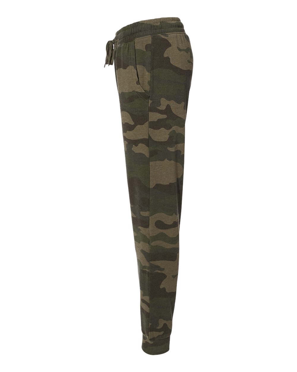Independent Trading Co. Women's California Wave Wash Sweatpants - PRM20PNT Forest Camo Heather