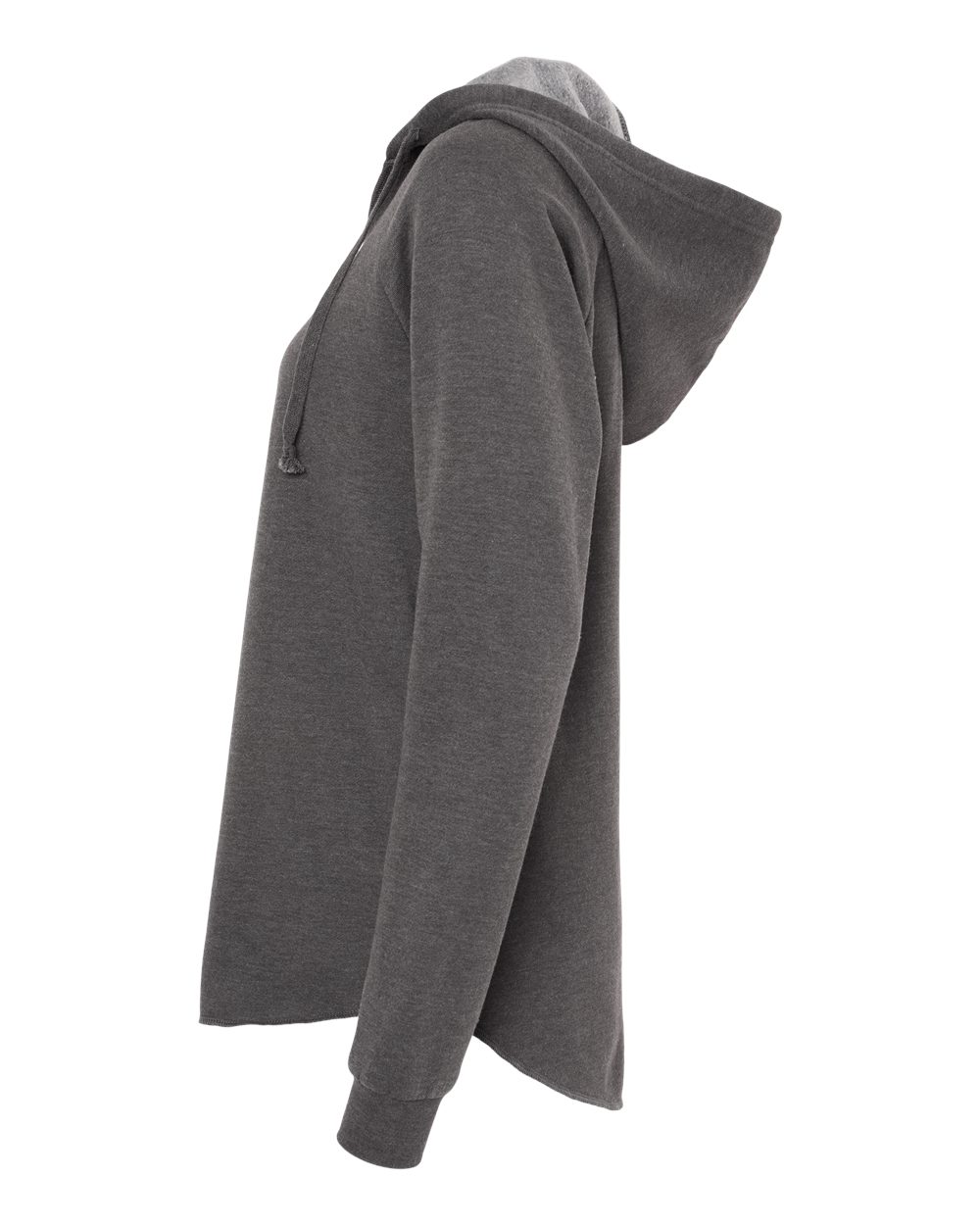 Independent Trading Co. Women’s Lightweight California Wave Wash Hooded Sweatshirt - PRM2500 Shadow