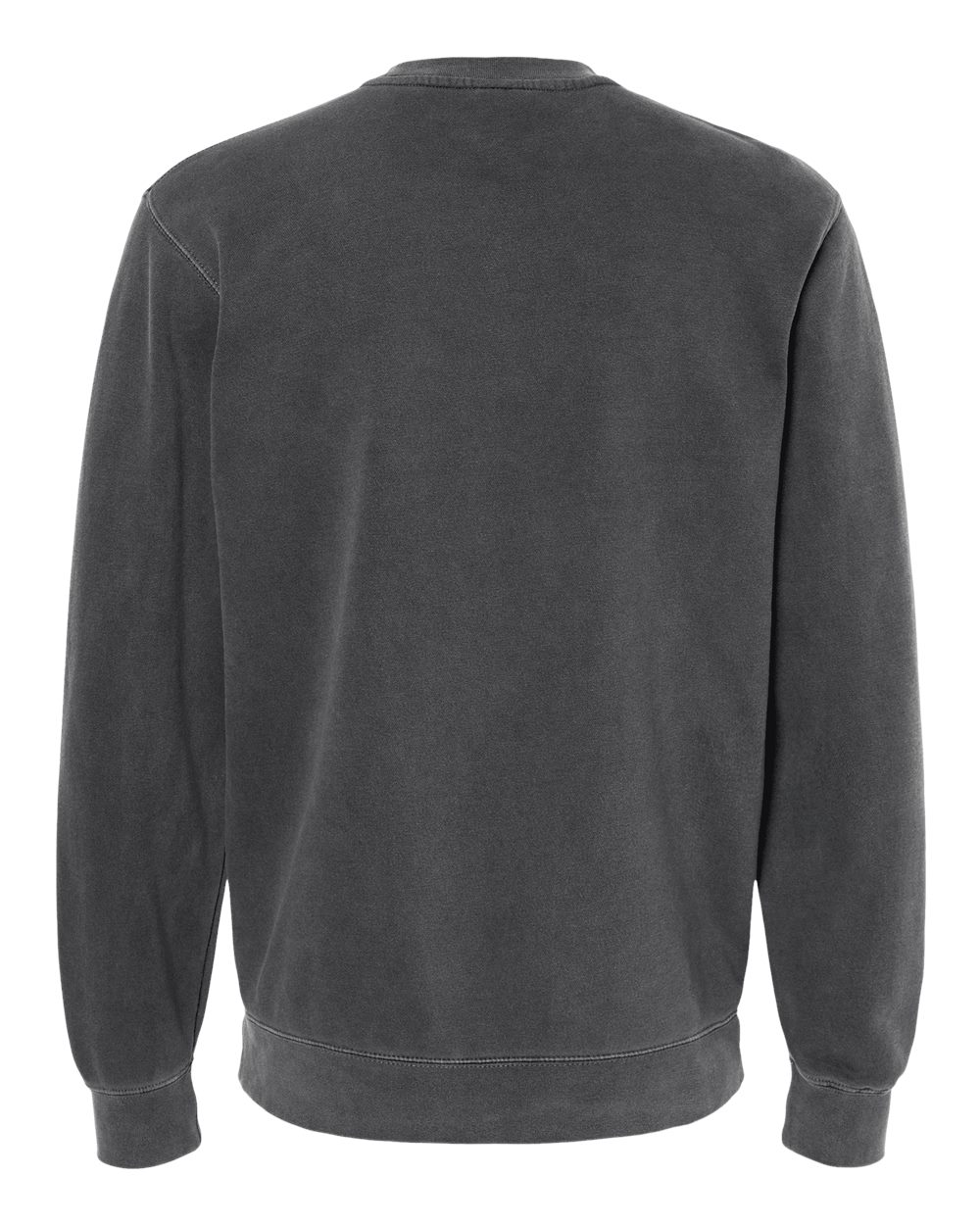 Independent Trading Co. Unisex Midweight Pigment-Dyed Crewneck Sweatshirt - PRM3500 Pigment Black