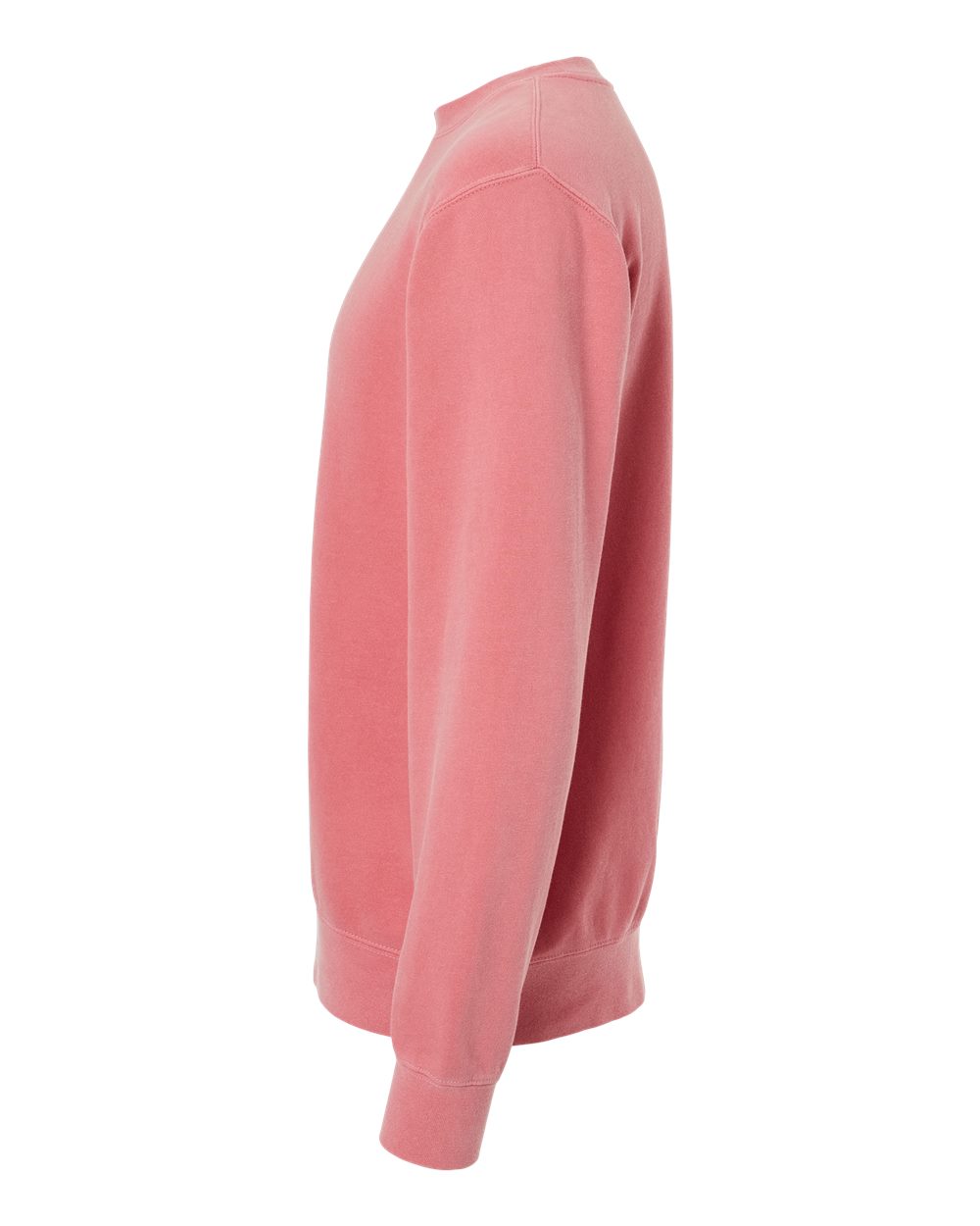 Independent Trading Co. Unisex Midweight Pigment-Dyed Crewneck Sweatshirt - PRM3500 Pigment Pink