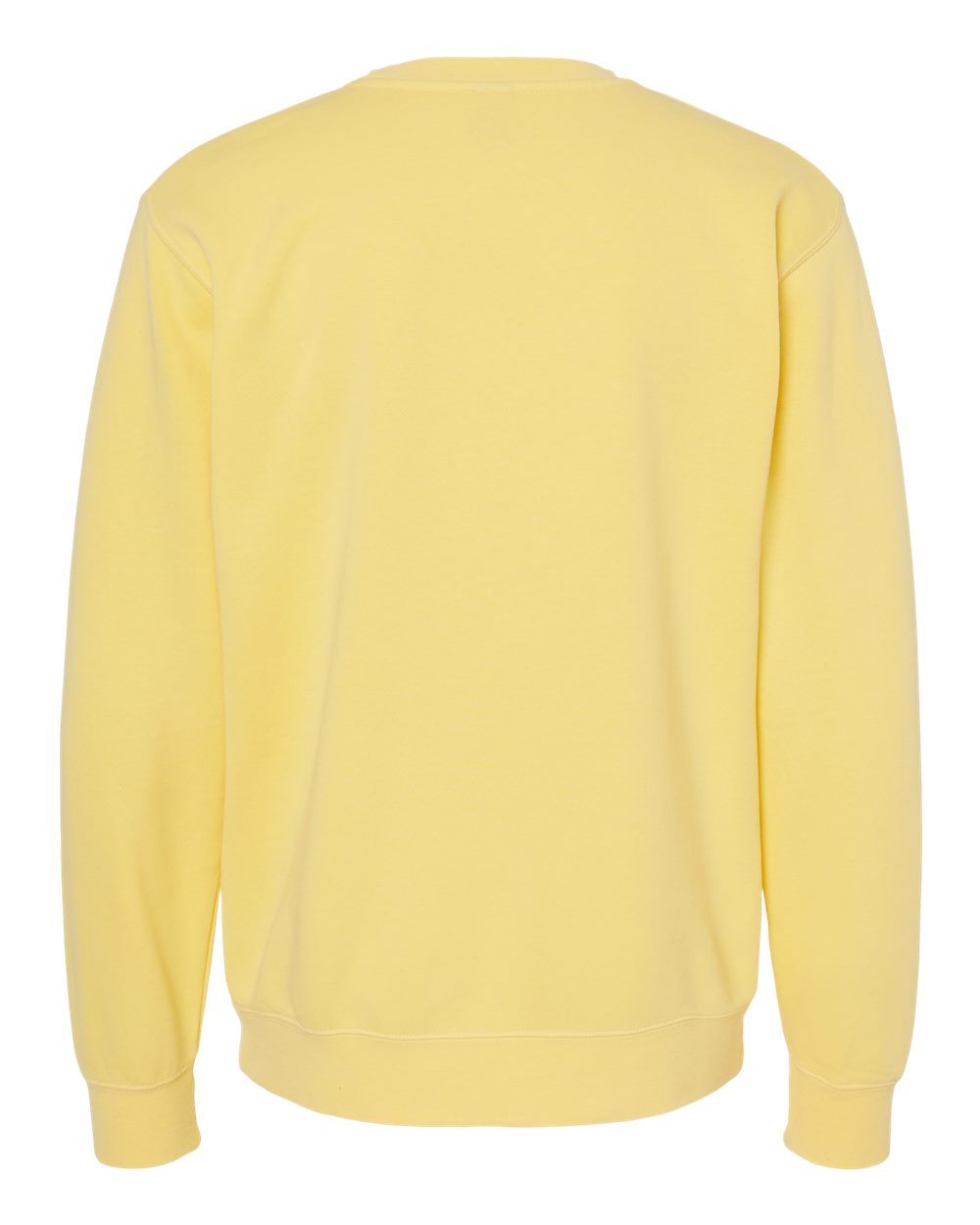 Independent Trading Co. Unisex Midweight Pigment-Dyed Crewneck Sweatshirt - PRM3500 Pigment Yellow
