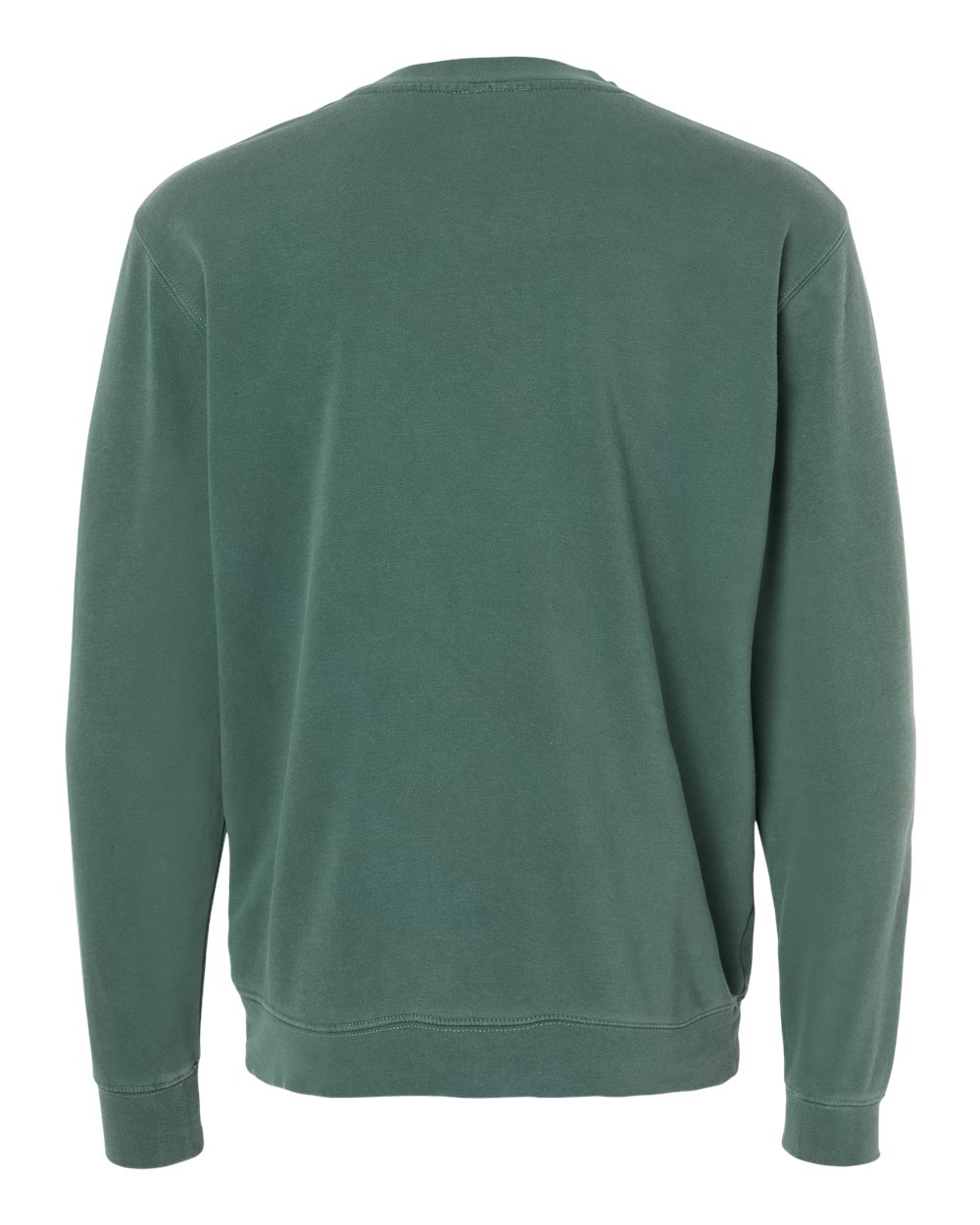 Independent Trading Co. Unisex Midweight Pigment-Dyed Crewneck Sweatshirt - PRM3500 Pigment Alpine Green