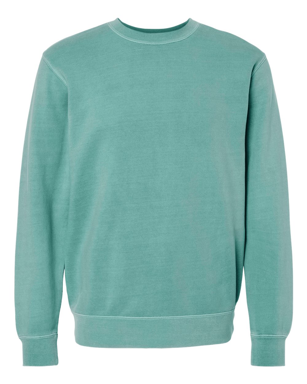 Independent Trading Co. Unisex Midweight Pigment-Dyed Crewneck Sweatshirt - PRM3500 Pigment Mint