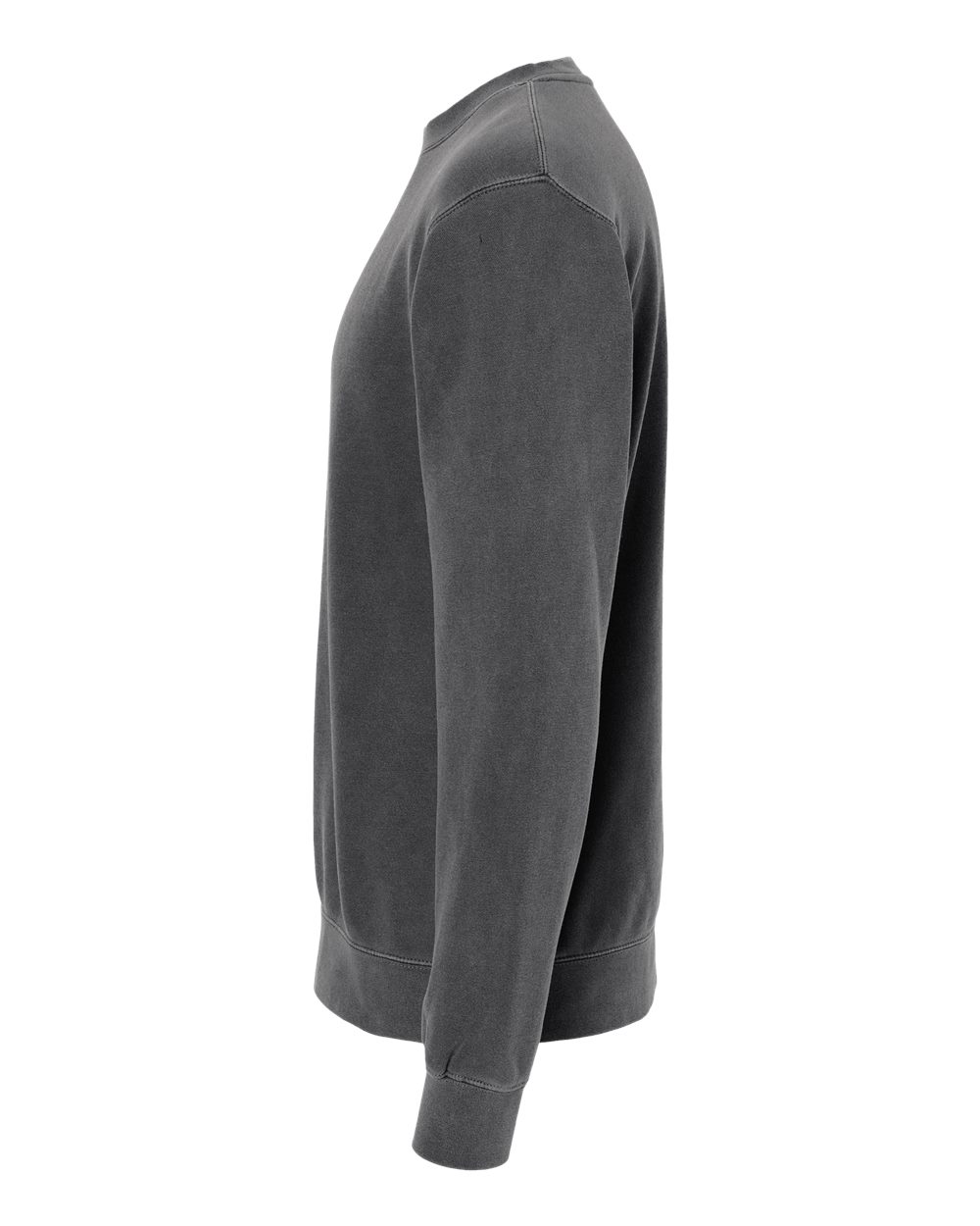Independent Trading Co. Unisex Midweight Pigment-Dyed Crewneck Sweatshirt - PRM3500 Pigment Black