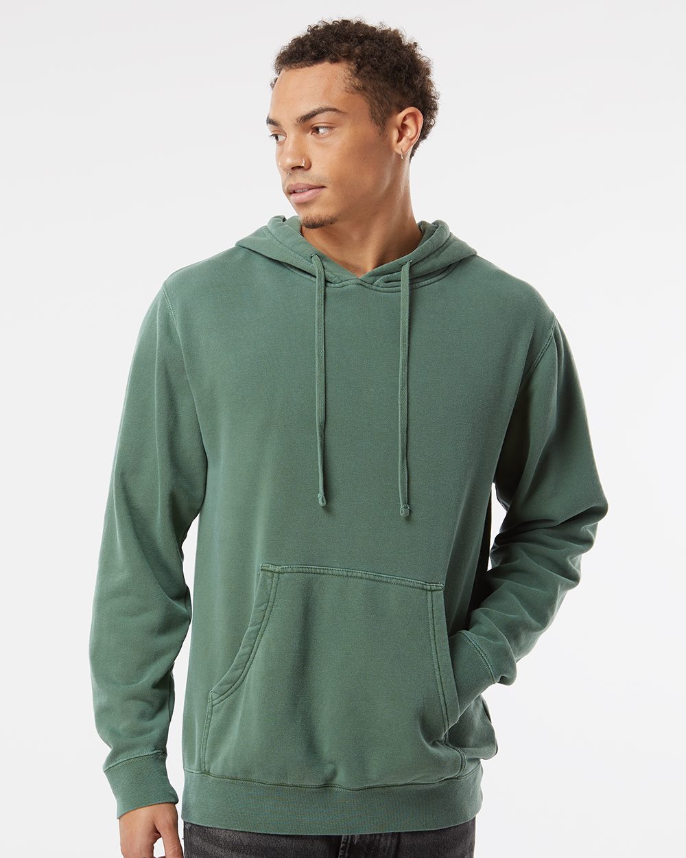 Independent Trading Co. Unisex Midweight Pigment-Dyed Hooded Sweatshirt - PRM4500