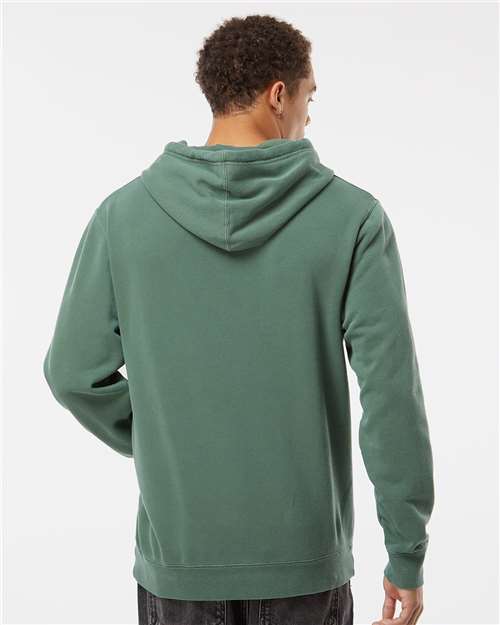 Independent Trading Co. Unisex Midweight Pigment-Dyed Hooded Sweatshirt - PRM4500 Pigment Alpine Green