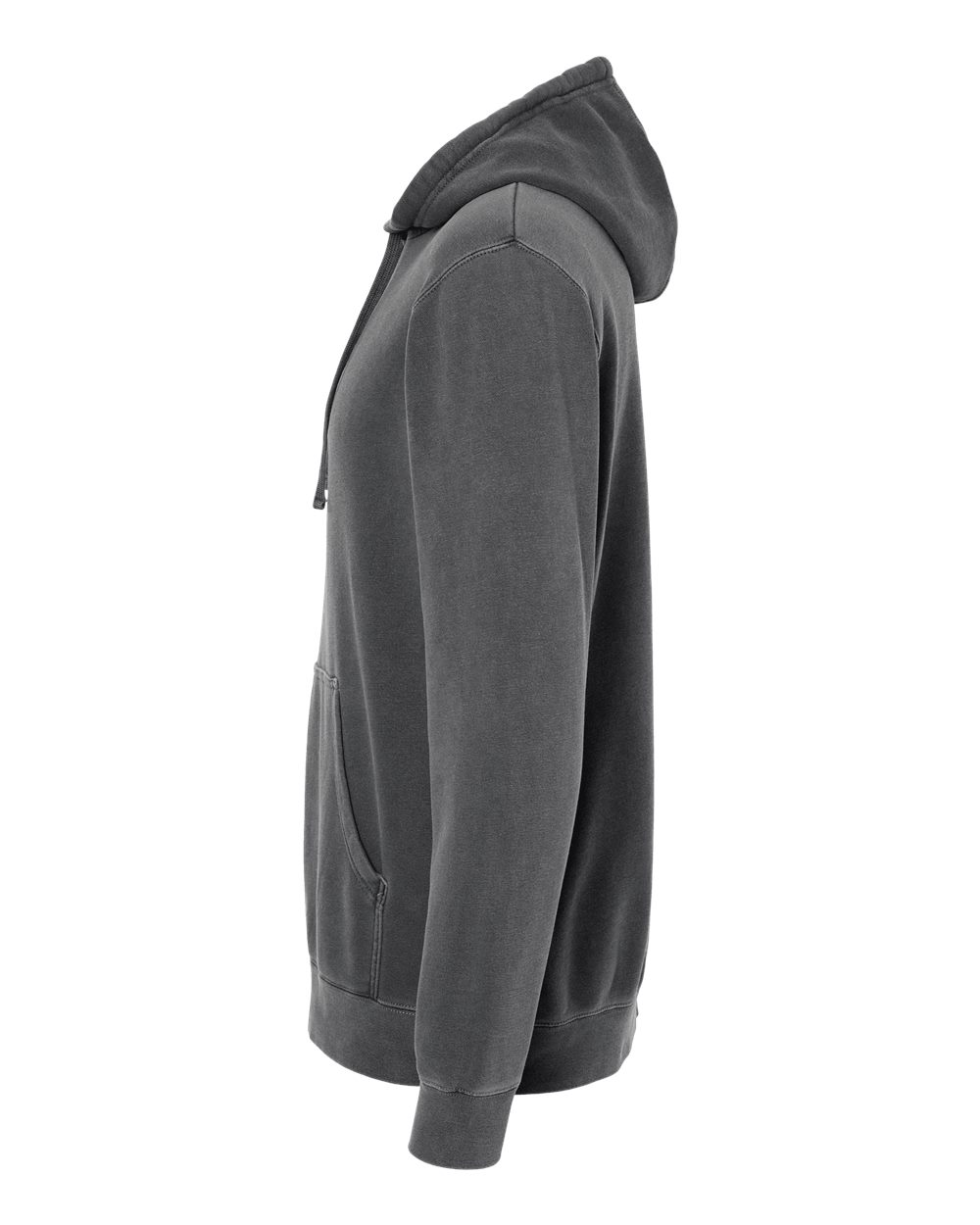Independent Trading Co. Unisex Midweight Pigment-Dyed Hooded Sweatshirt - PRM4500 Pigment Black