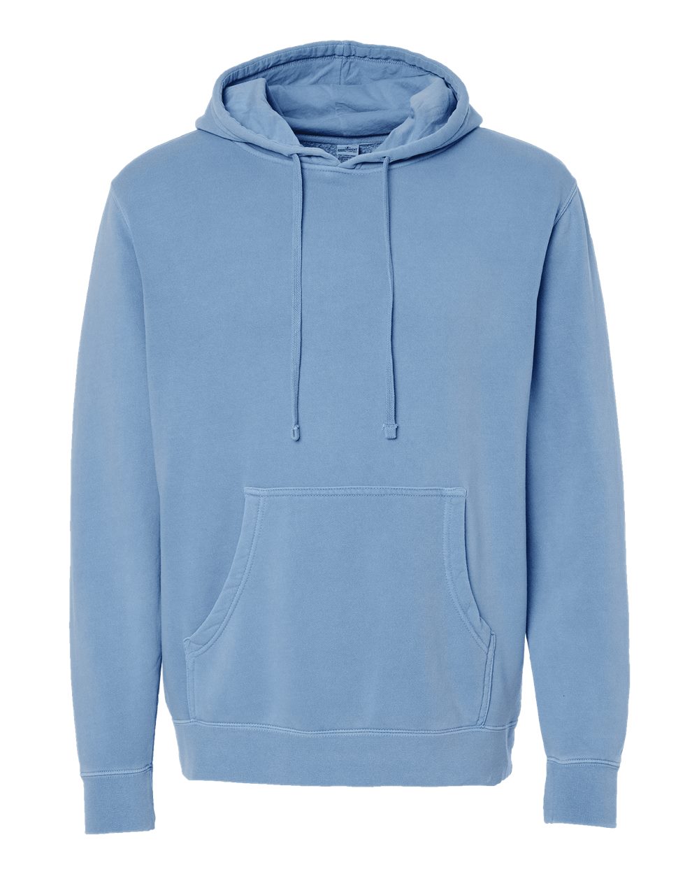 Independent Trading Co. Unisex Midweight Pigment-Dyed Hooded Sweatshirt - PRM4500 Pigment Light Blue