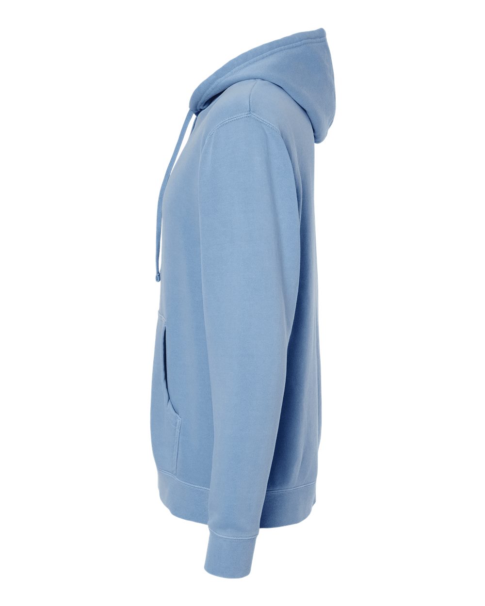 Independent Trading Co. Unisex Midweight Pigment-Dyed Hooded Sweatshirt - PRM4500 Pigment Light Blue
