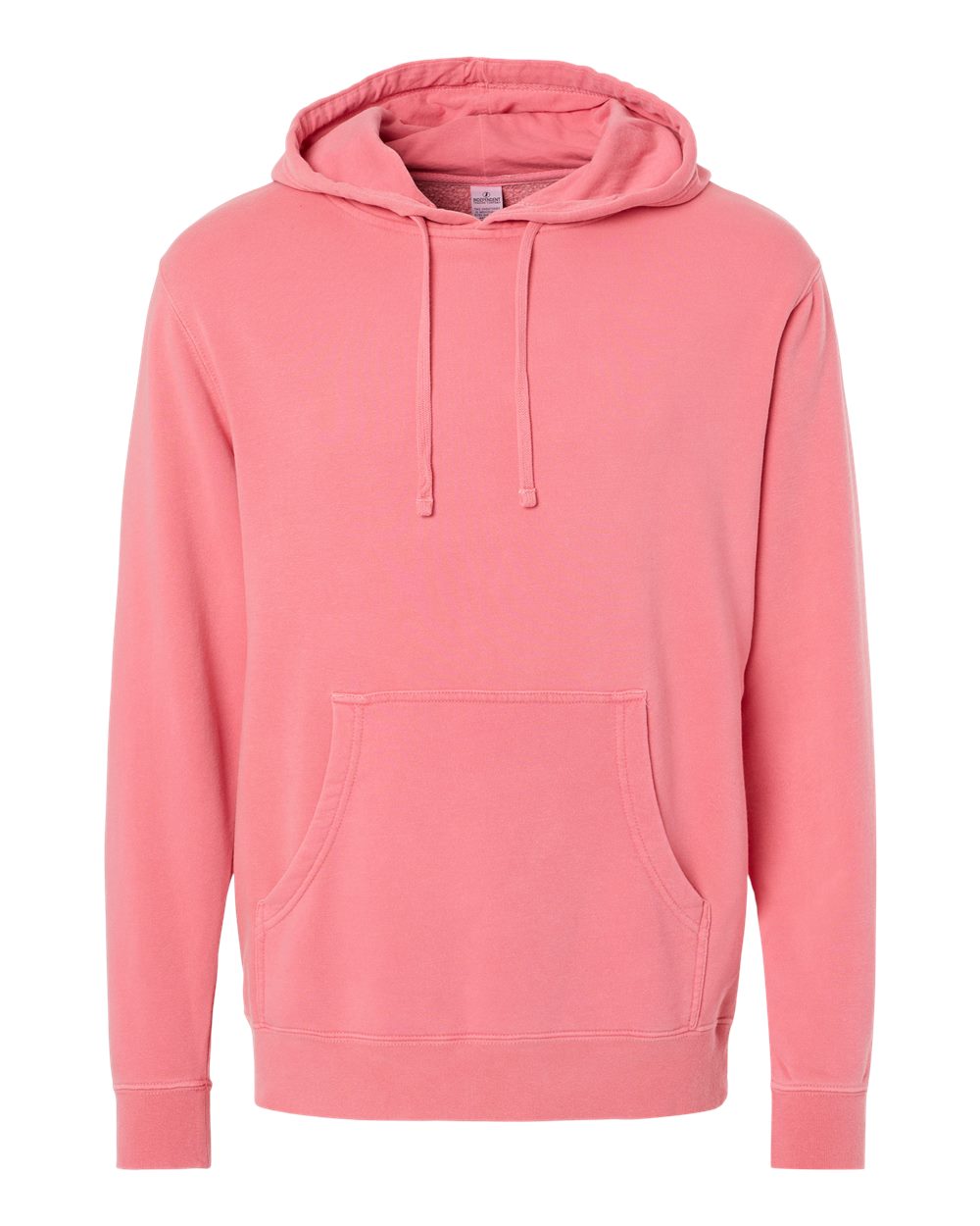 Independent Trading Co. Unisex Midweight Pigment-Dyed Hooded Sweatshirt - PRM4500 Pigment Pink
