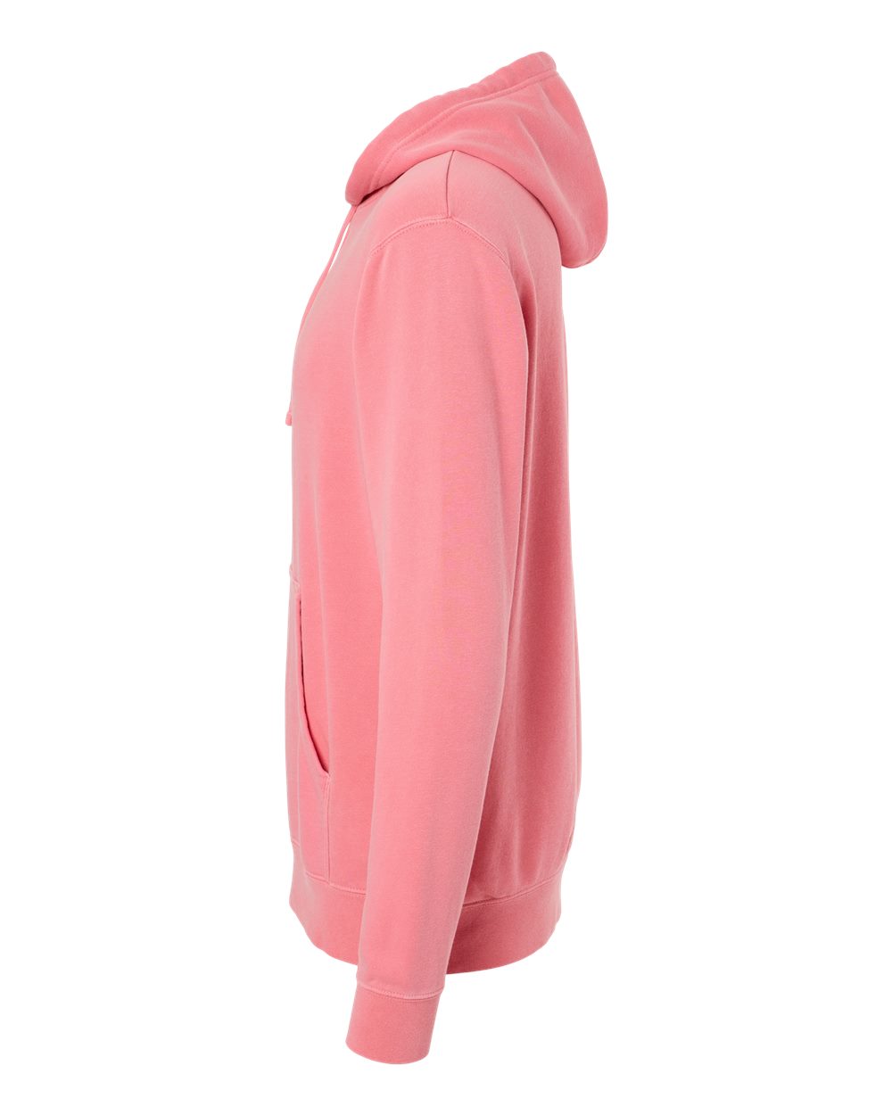 Independent Trading Co. Unisex Midweight Pigment-Dyed Hooded Sweatshirt - PRM4500 Pigment Pink