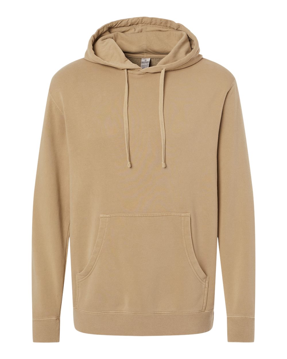 Independent Trading Co. Unisex Midweight Pigment-Dyed Hooded Sweatshirt - PRM4500 Pigment Sandstone