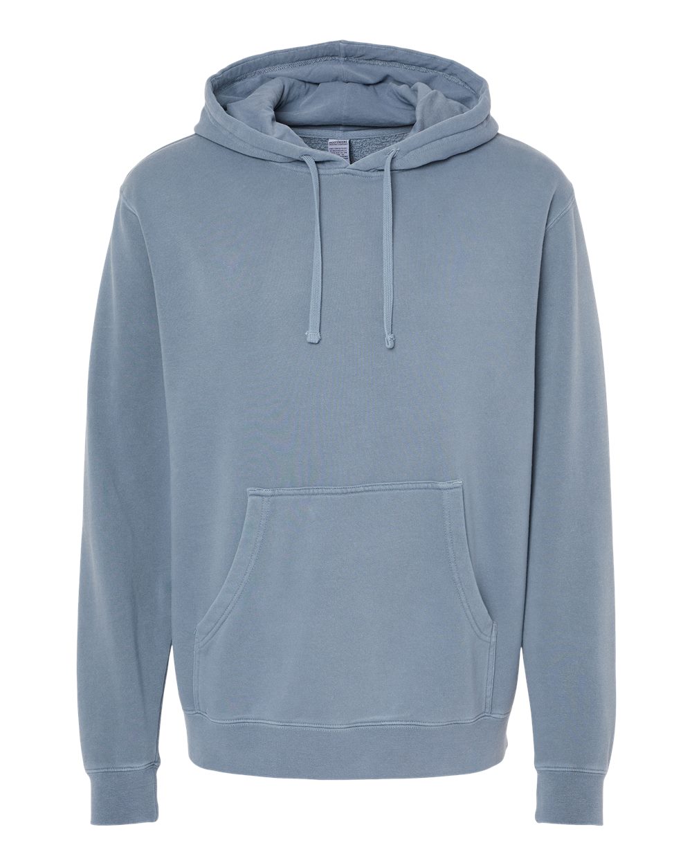 Independent Trading Co. Unisex Midweight Pigment-Dyed Hooded Sweatshirt - PRM4500 Pigment Slate Blue