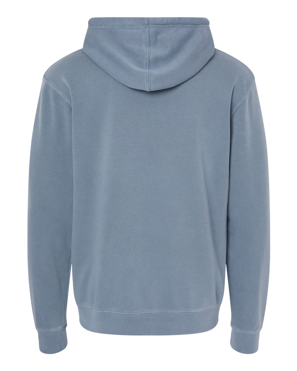 Independent Trading Co. Unisex Midweight Pigment-Dyed Hooded Sweatshirt - PRM4500 Pigment Slate Blue