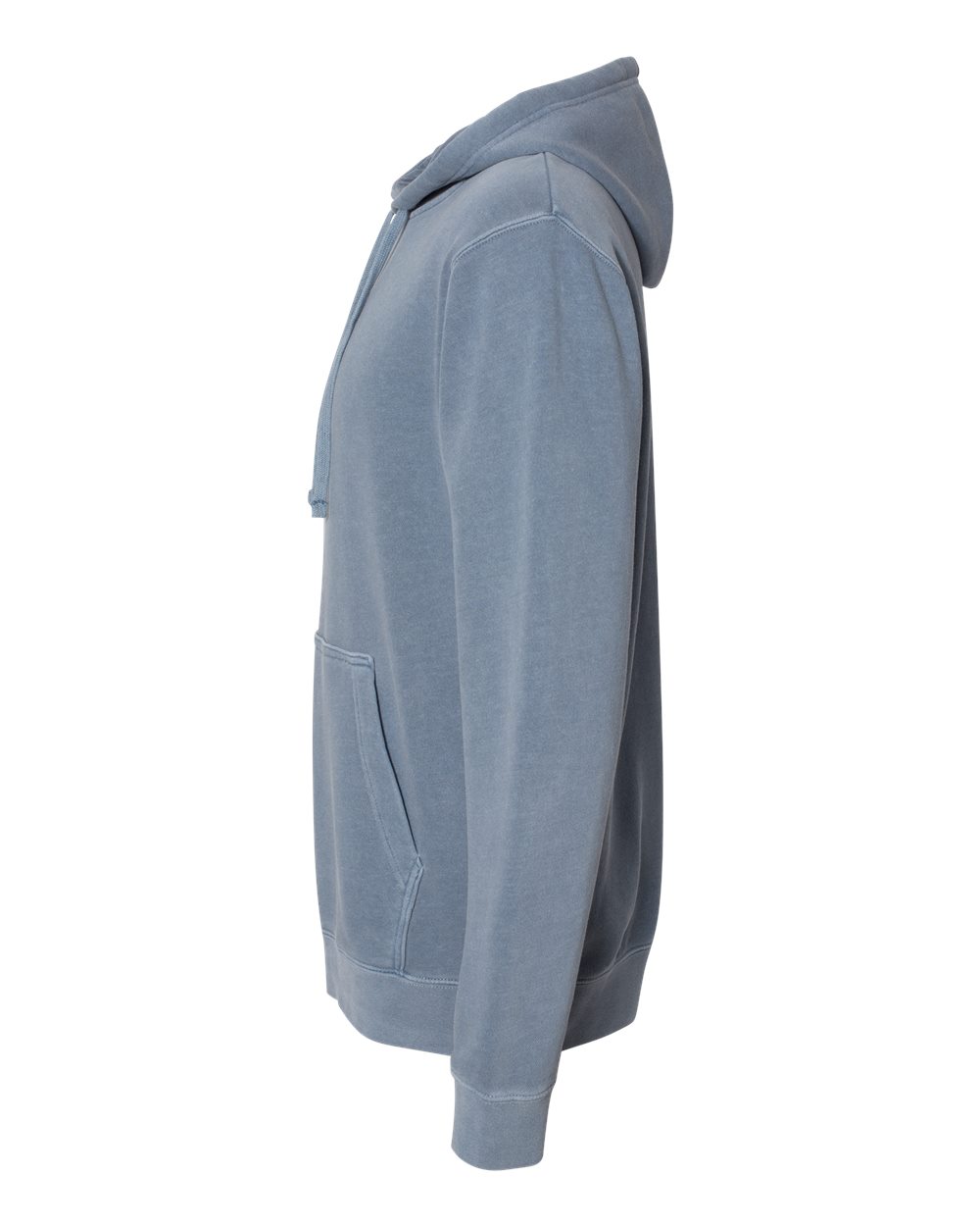 Independent Trading Co. Unisex Midweight Pigment-Dyed Hooded Sweatshirt - PRM4500 Pigment Slate Blue