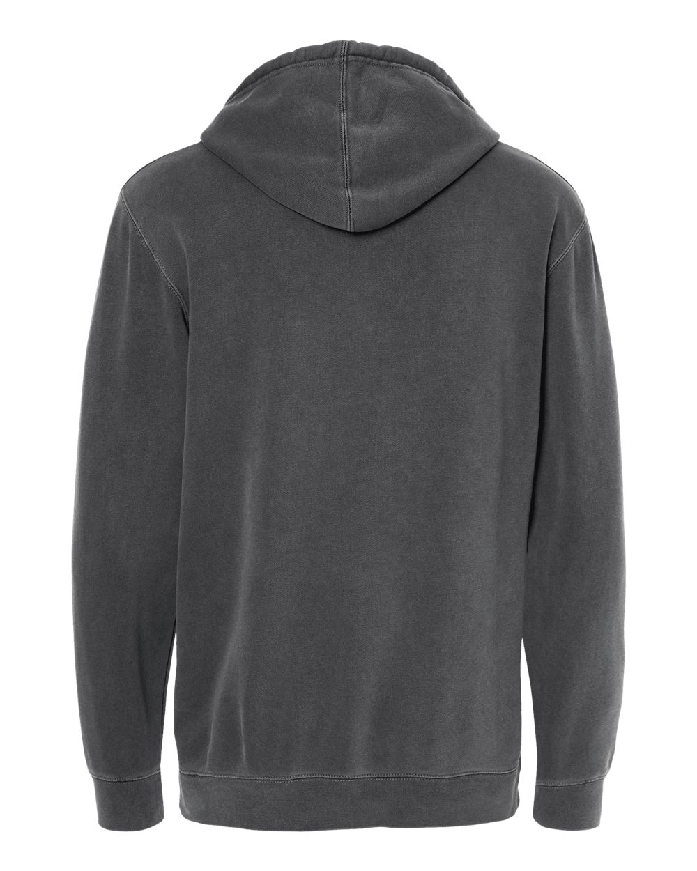 Independent Trading Co. Unisex Midweight Pigment-Dyed Hooded Sweatshirt - PRM4500 Pigment Black
