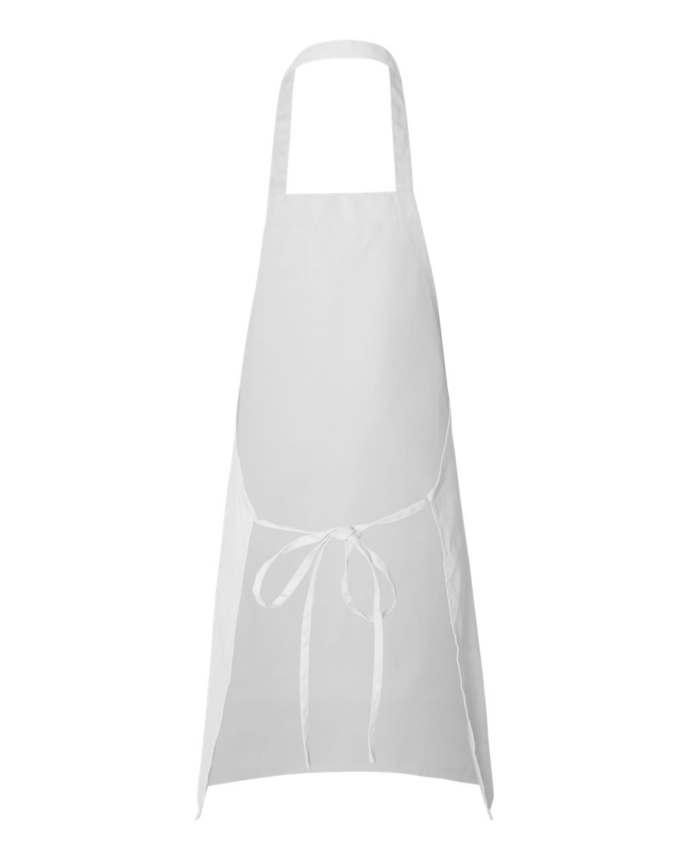 Q-Tees Butcher Apron - Q2010 White