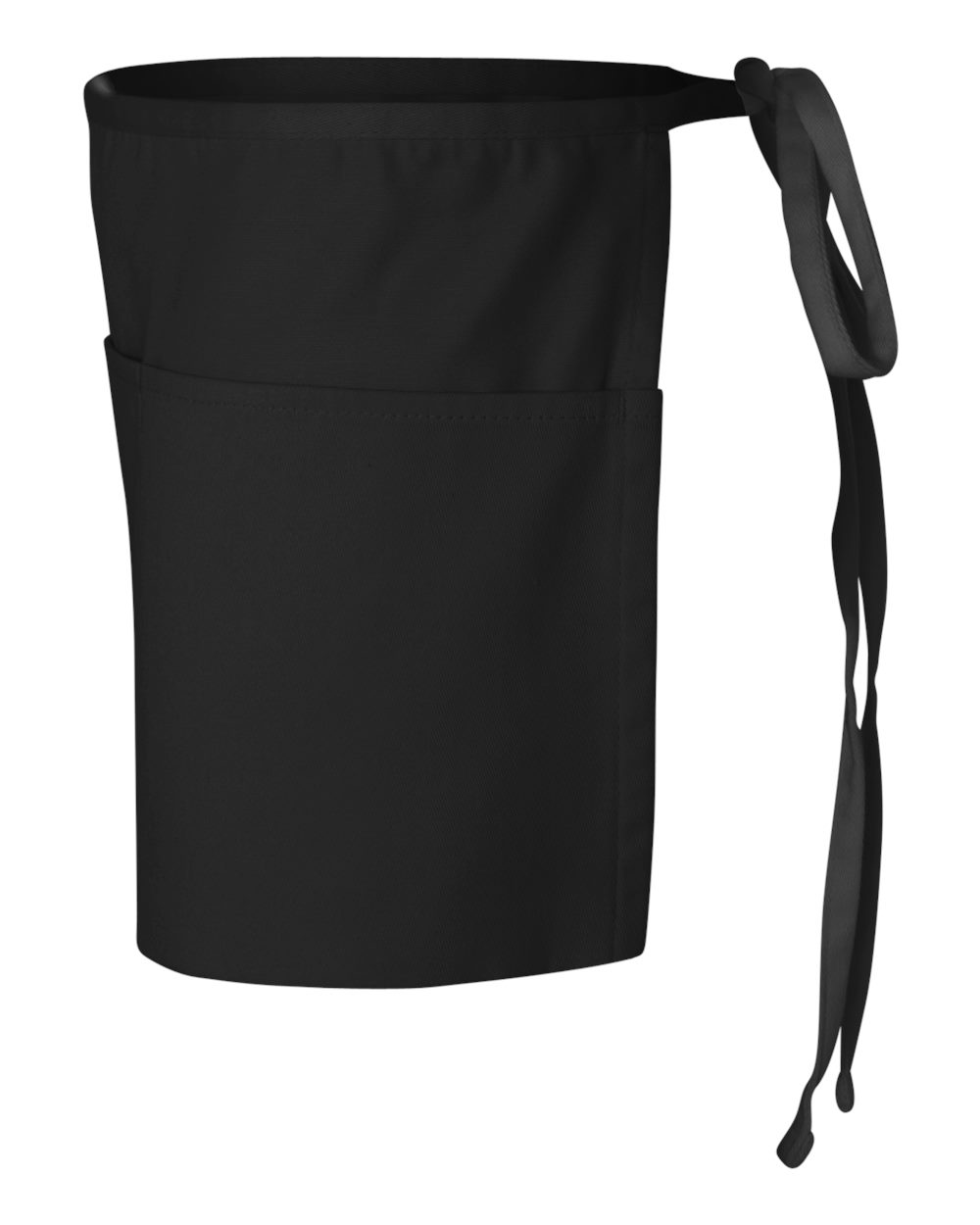 Q-Tees Waist Apron with Pockets - Q2115 Black