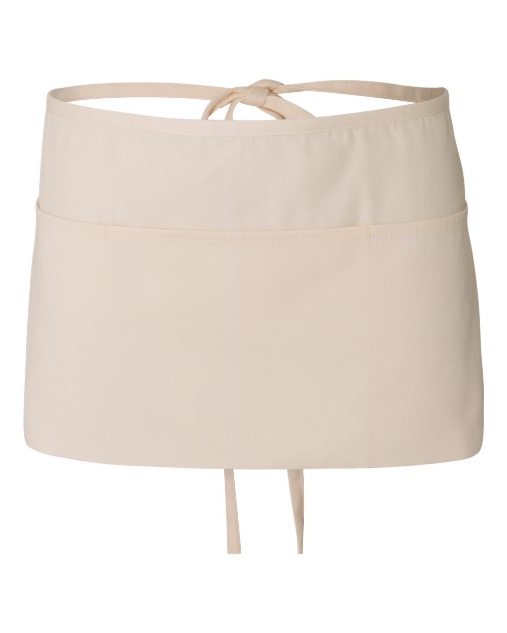 Q-Tees Waist Apron with Pockets - Q2115 Natural