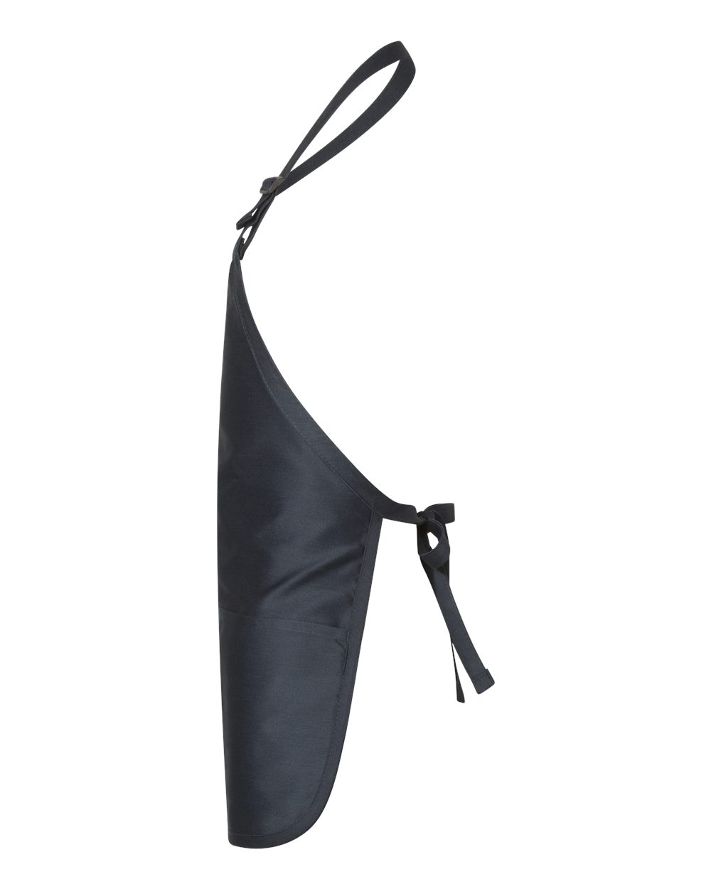 Q-Tees Full-Length Apron with Pouch Pocket - Q4250 Navy