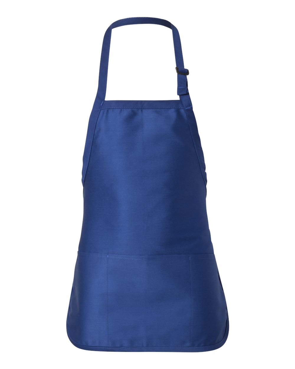 Q-Tees Full-Length Apron with Pouch Pocket - Q4250 Royal