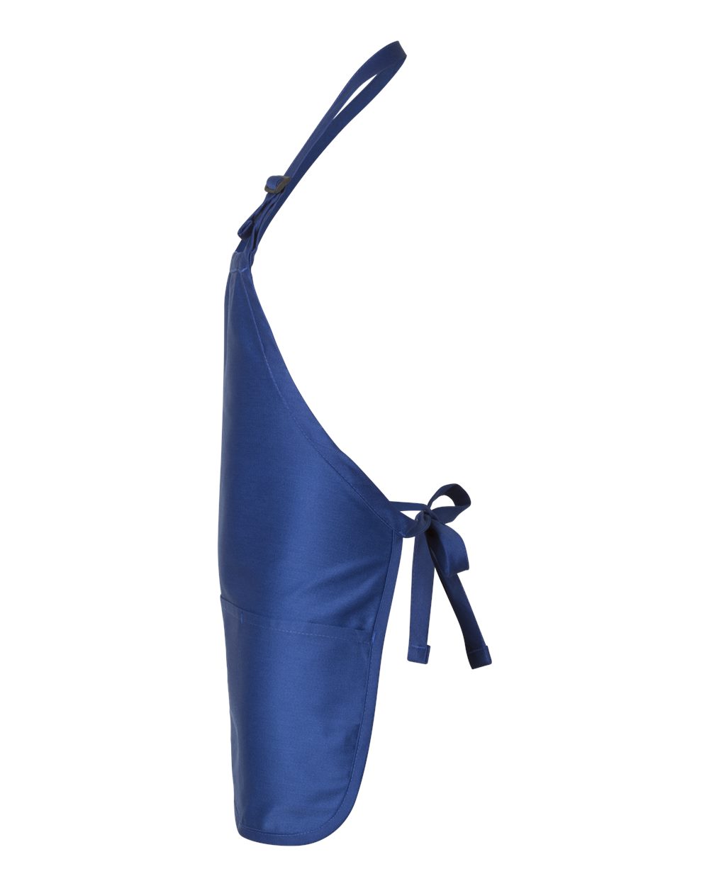 Q-Tees Full-Length Apron with Pouch Pocket - Q4250 Royal
