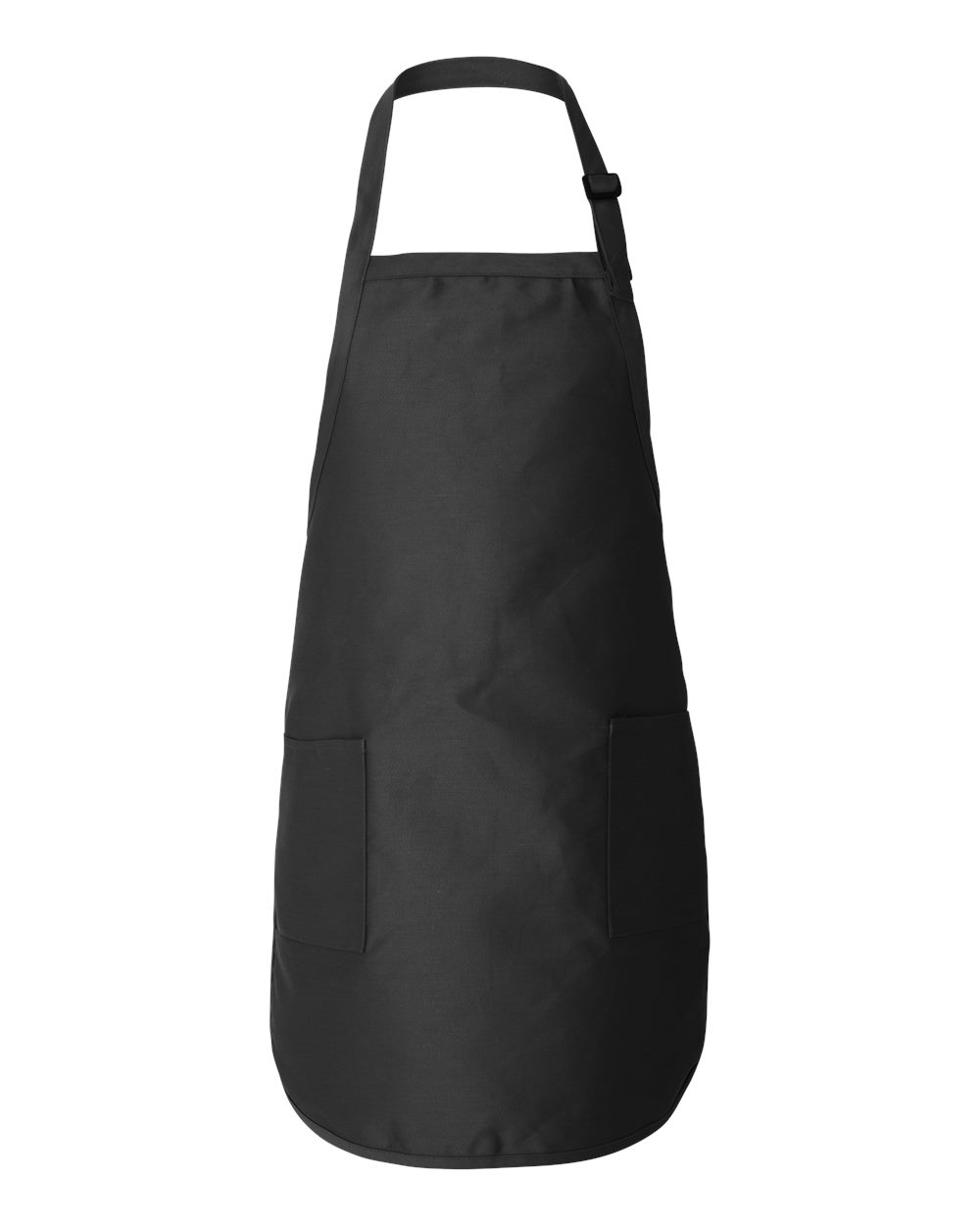 Q-Tees Full-Length Apron with Pockets - Q4350 Black