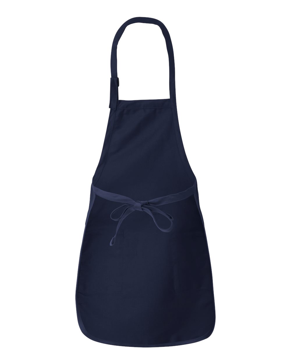 Q-Tees Full-Length Apron with Pockets - Q4350 Navy