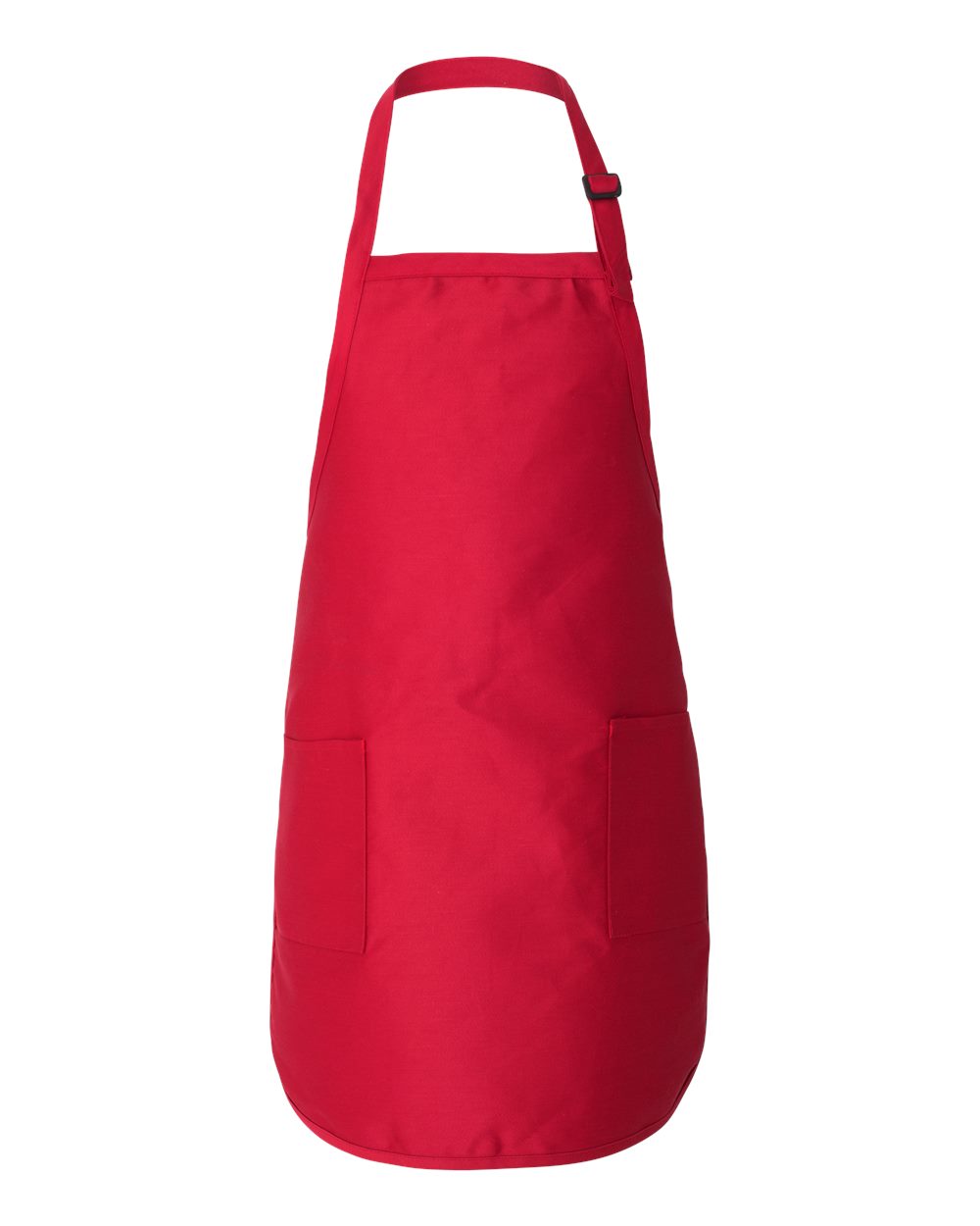 Q-Tees Full-Length Apron with Pockets - Q4350 Red