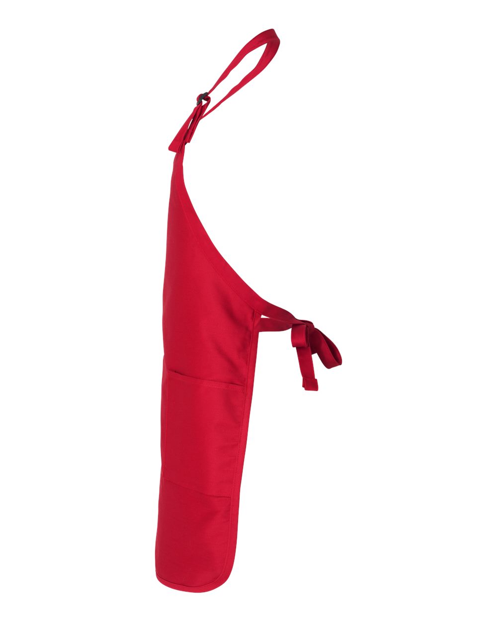 Q-Tees Full-Length Apron with Pockets - Q4350 Red