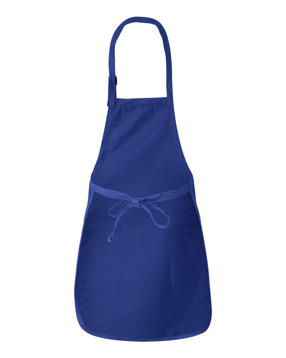 Q-Tees Full-Length Apron with Pockets - Q4350 Royal