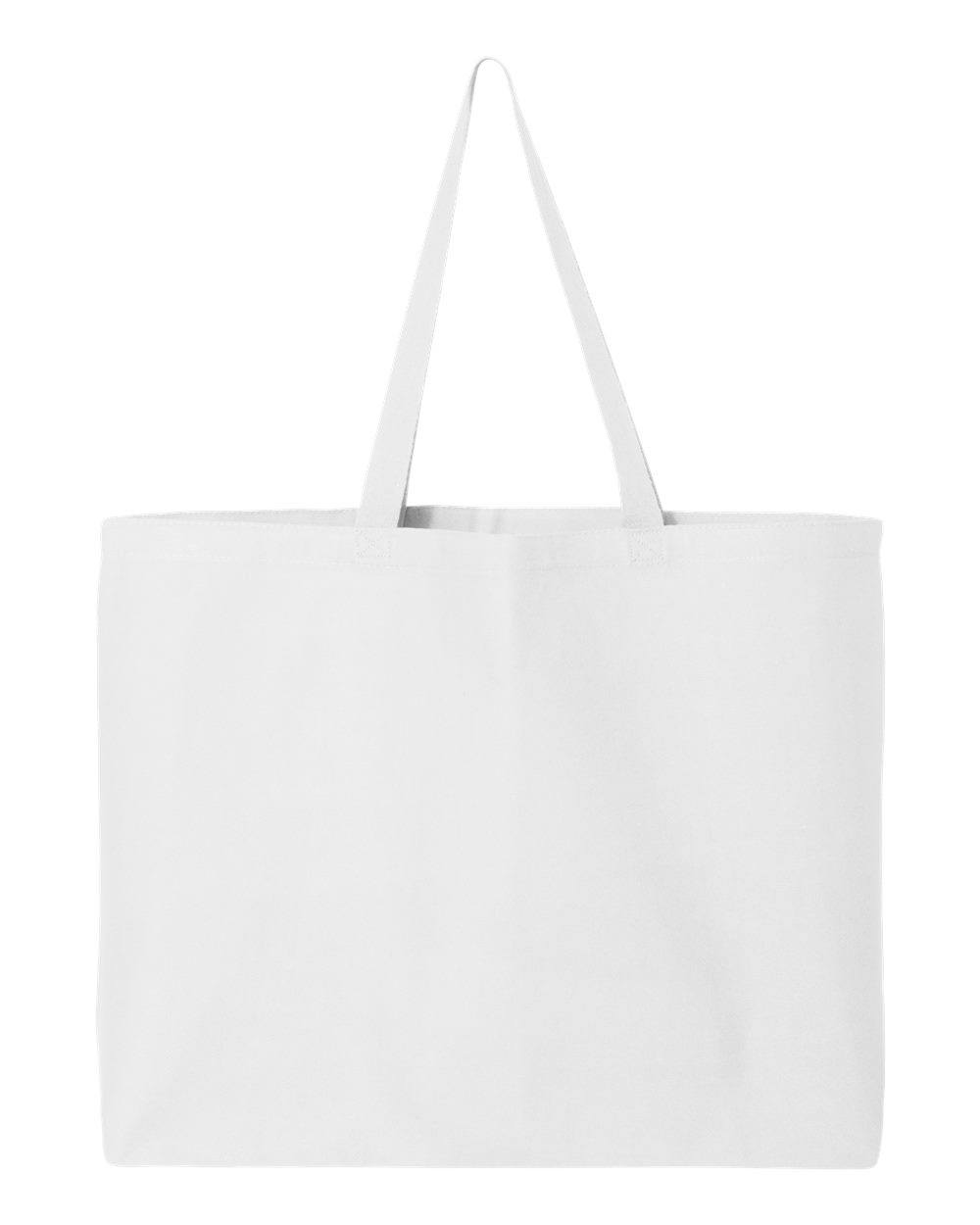 Q-Tees 25L Jumbo Tote - Q600 White
