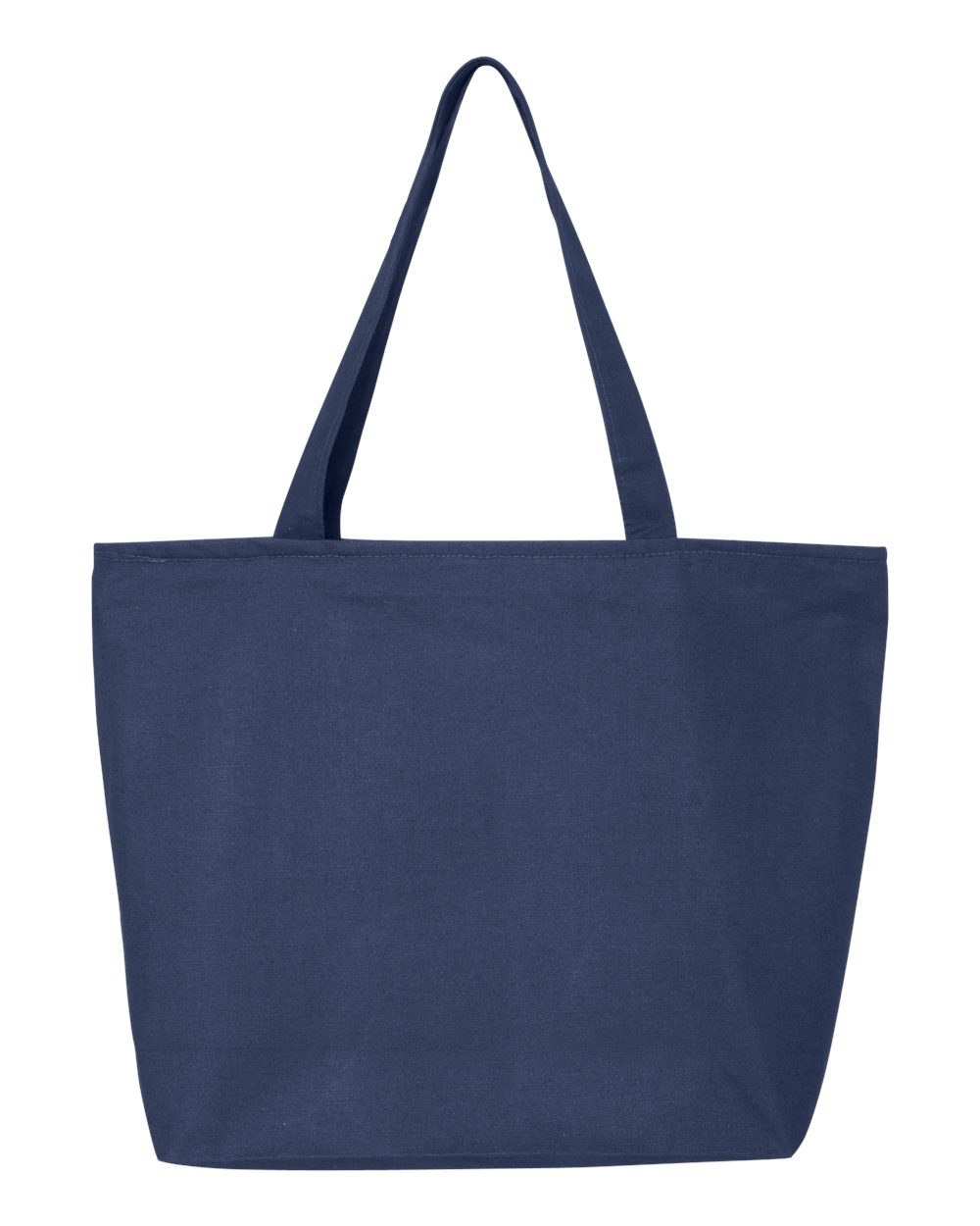 Q-Tees 25L Zippered Tote - Q611 Navy