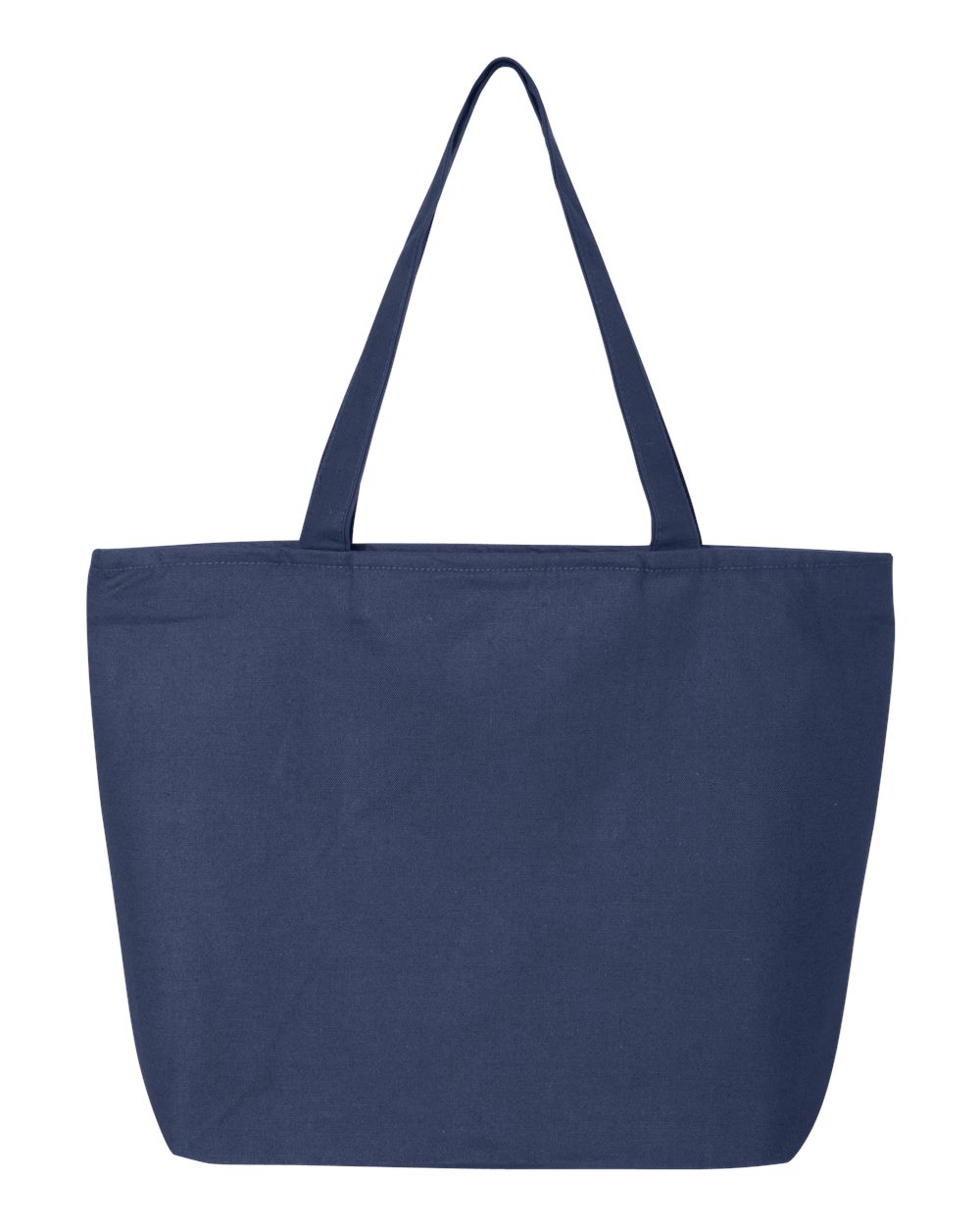 Q-Tees 25L Zippered Tote - Q611 Navy