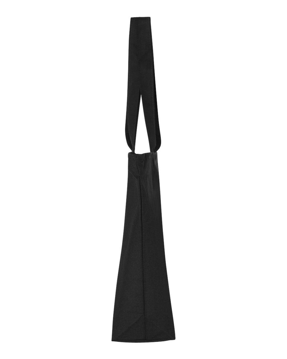 Q-Tees 25L Zippered Tote - Q611 Black