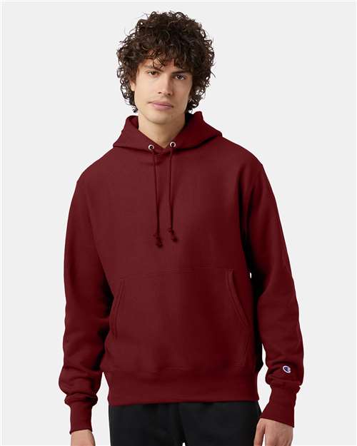 Champion Unisex Reverse Weave® Hooded Sweatshirt - S101 Cardinal